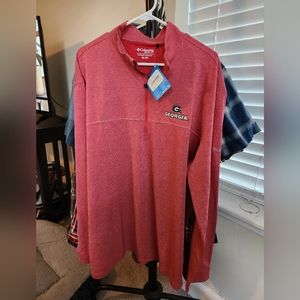 Columbian uga golf shirt